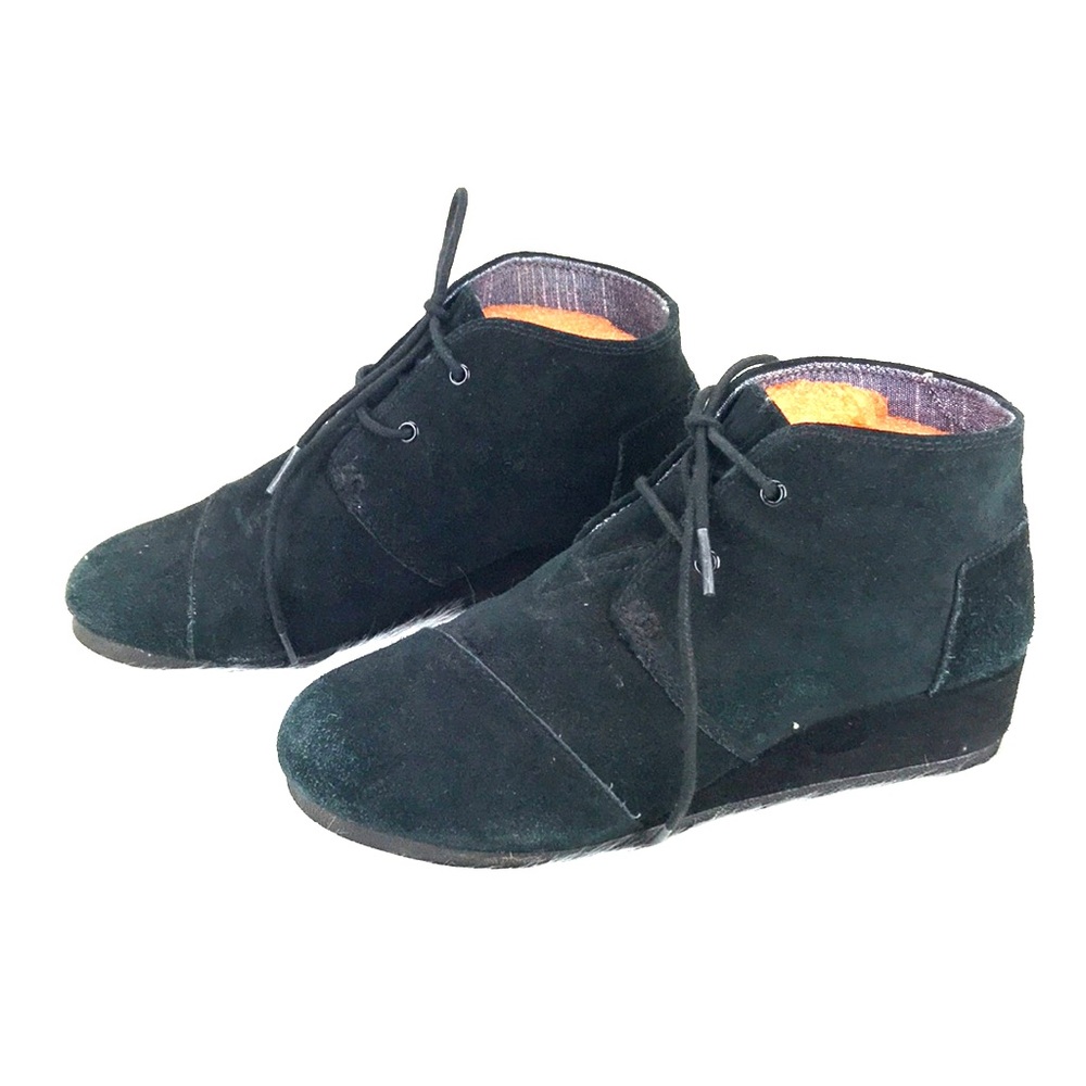 SALE! Toms Suede Ankle Boots Sz 5